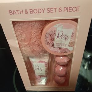 Bath and body 6 piece gift set